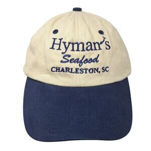 Hyman's Seafood Charleston SC Slideback Hat Multi One Size Unique